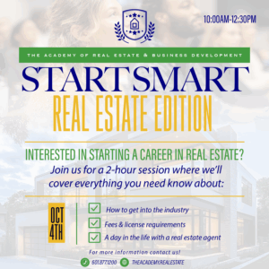 StartSmart: Real Estate Edition RIDGELAND